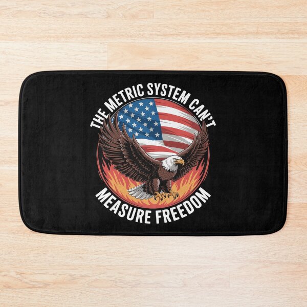 Item preview, The Metric System Can't Measure Freedom Eagle USA Flag Meme  designed and sold by InspiredFoul.