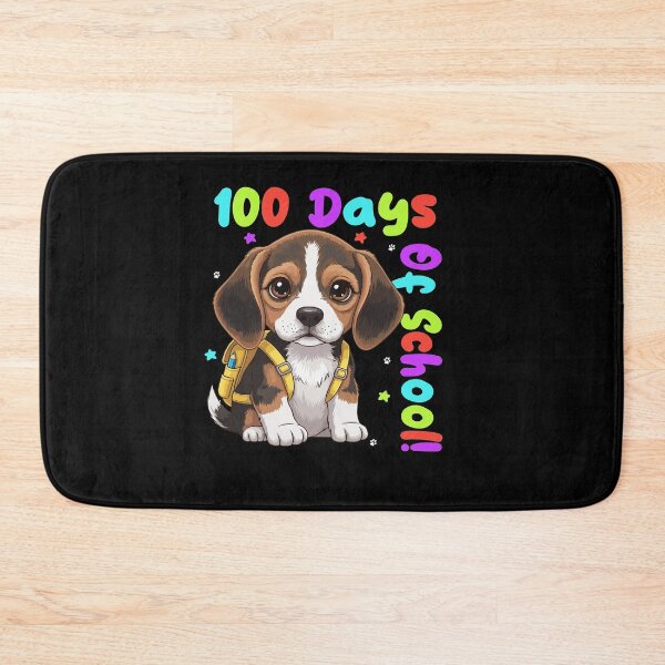 Item preview, Cute Beagle Dog 100 Days of School Celebration Design - Dog Lovers designed and sold by The Real Life Symphony.