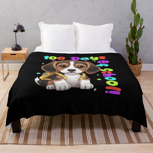 Item preview, Cute Beagle Dog 100 Days of School Celebration Design - Dog Lovers designed and sold by The Real Life Symphony.