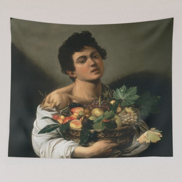 Item preview, Youth with a Basket of Fruit designed and sold by SharonTheFirst.