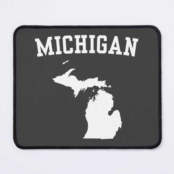 Item preview, Classic Michigan Map Silhouette - State Pride & Great Lakes Fan designed and sold by mashmosh.