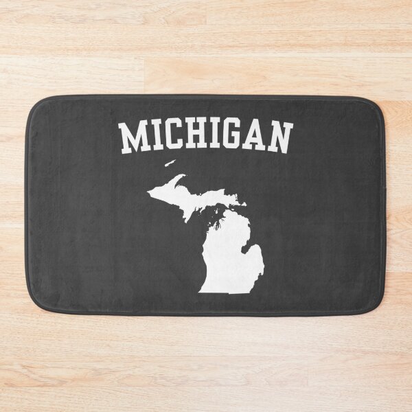 Item preview, Classic Michigan Map Silhouette - State Pride & Great Lakes Fan designed and sold by mashmosh.