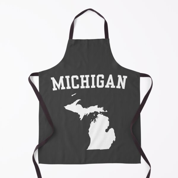 Item preview, Classic Michigan Map Silhouette - State Pride & Great Lakes Fan designed and sold by mashmosh.