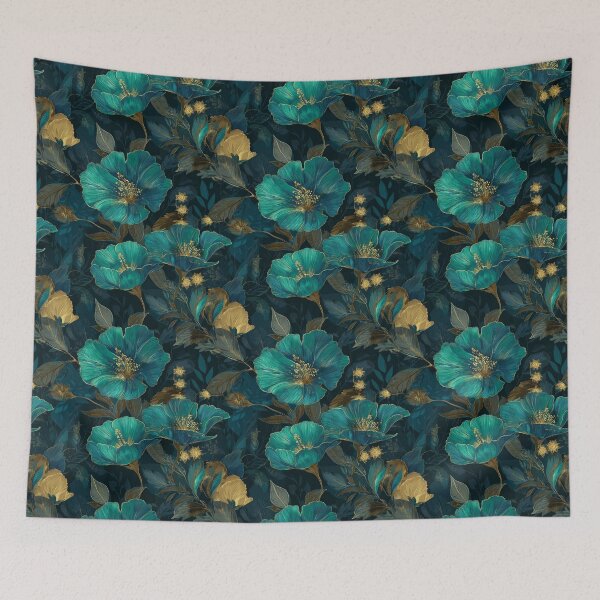 Item preview, Colorful Petaled Tropical Floral Pattern For Outdoor Party designed and sold by RoyalStarsPatts.