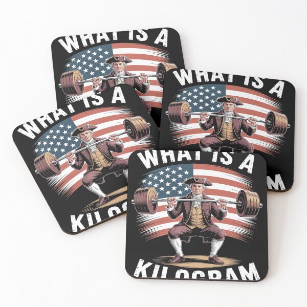 Item preview, What Is A Kilogram Funny 4th of July USA American Flag  designed and sold by InspiredFoul.