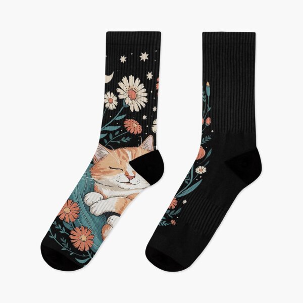 Item preview, Cat Cottagecore Moon Men Women Kids Funny Orange Cat  designed and sold by MyzoToyota.