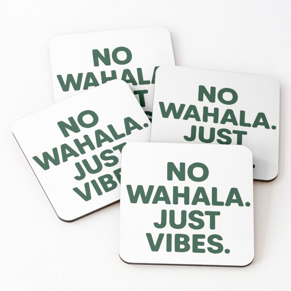 Item preview, No Wahala Just Vibes – Naija Slang Sticker for Chill Streetwear Mood designed and sold by astersgraphics.