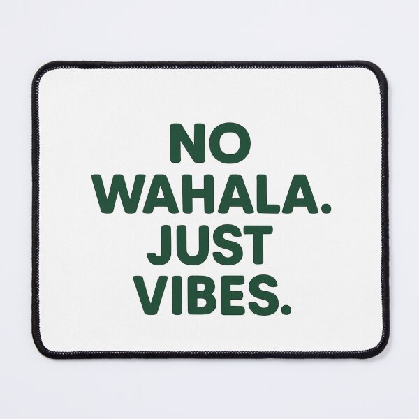 Item preview, No Wahala Just Vibes – Naija Slang Sticker for Chill Streetwear Mood designed and sold by astersgraphics.
