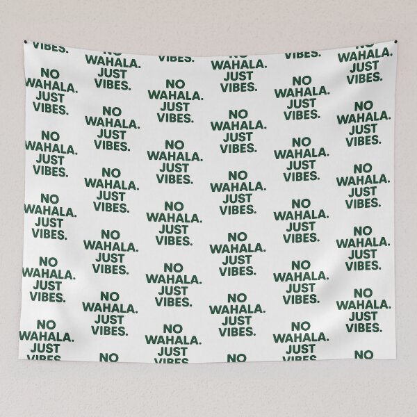 Item preview, No Wahala Just Vibes – Naija Slang Sticker for Chill Streetwear Mood designed and sold by astersgraphics.