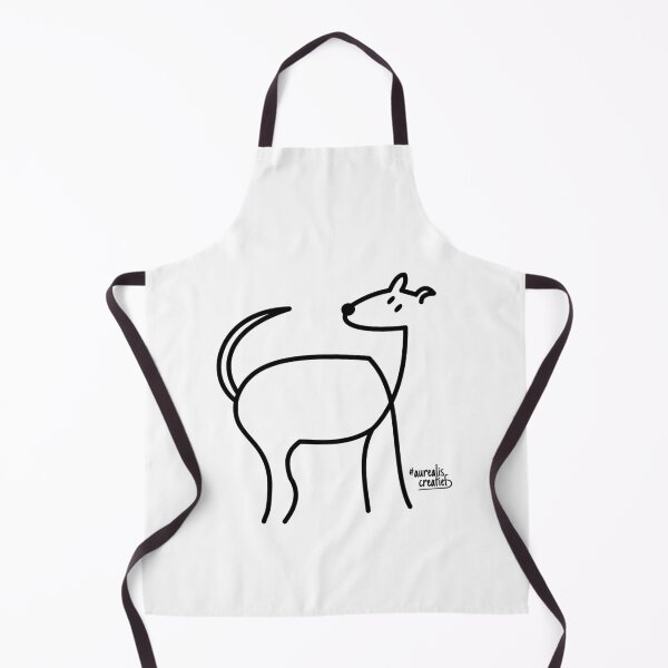 Item preview, Slender Doggy - Dynamic Stylish Line art designed and sold by Aurealis Creatief.