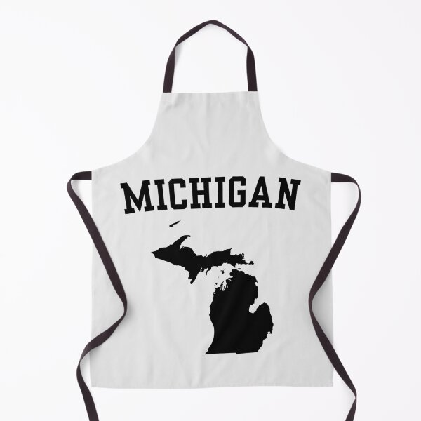 Item preview, Classic Michigan Map Silhouette – Great Lakes State Pride designed and sold by mashmosh.