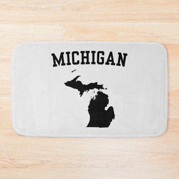 Item preview, Classic Michigan Map Silhouette – Great Lakes State Pride designed and sold by mashmosh.