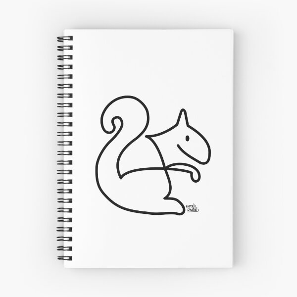 Item preview, Squirrel - Dynamic Stylish Line art designed and sold by Aurealis Creatief.