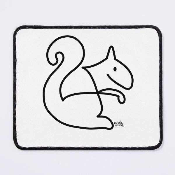 Item preview, Squirrel - Dynamic Stylish Line art designed and sold by Aurealis Creatief.
