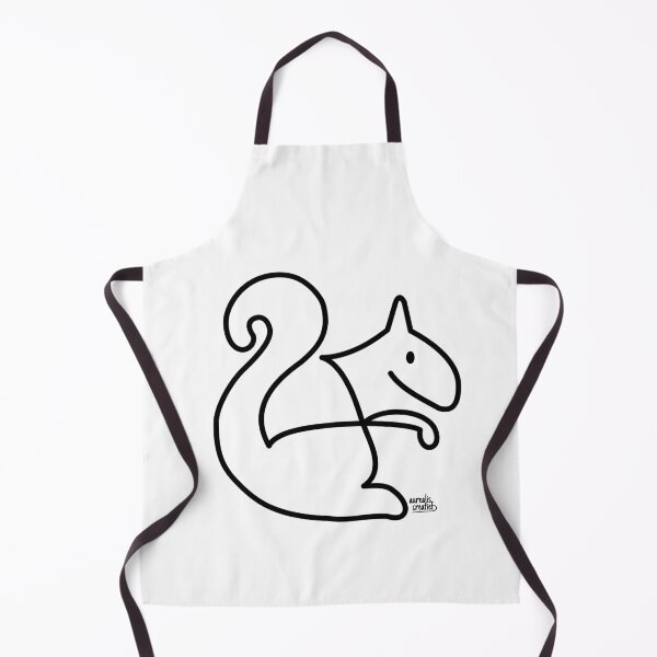 Item preview, Squirrel - Dynamic Stylish Line art designed and sold by Aurealis Creatief.