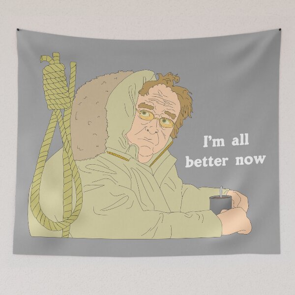 Item preview, Blair in Isolation - The Thing with White Text  designed and sold by RadDadArt.