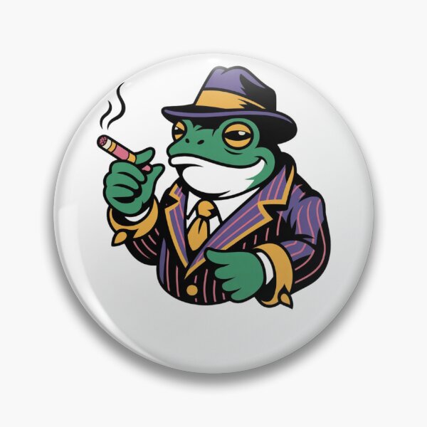 Item preview, Mafia Boss Frog designed and sold by Chris-graphics-art.