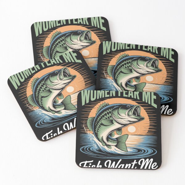 Item preview, Women Fear Me Fish Want Me Fishing Funny Angler Men Boys Kid  designed and sold by InspiredFoul.
