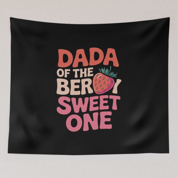 Item preview, Dada of the Berry Sweet One Strawberry Birthday Party Dad  designed and sold by KotexTemu.