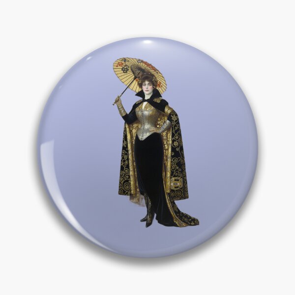 Item preview, Gustav Klimt Style A Beautiful Woman With A Parasol designed and sold by AppliedAtelier.