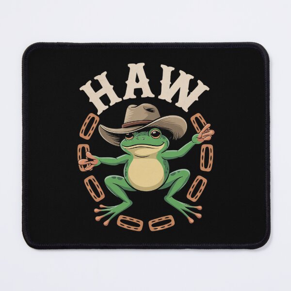 Item preview, Frog Funny Cowboy Yee Haw Meme Matching Couples Best Friends  designed and sold by KotexTemu.