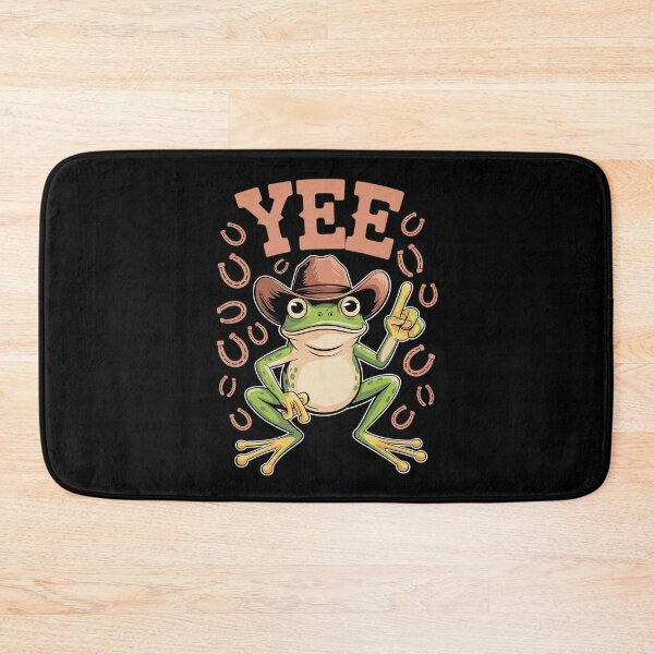 Item preview, Frog Funny Cowboy Yee Haw Meme Matching Couples Best Friends2  designed and sold by KotexTemu.