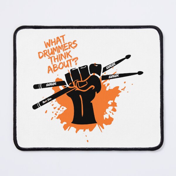 Item preview, "What drummer think about?" designed and sold by Chris-graphics-art.