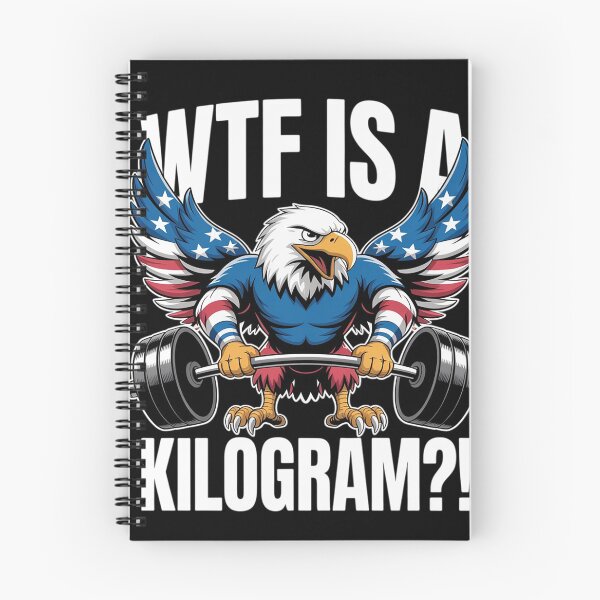 Item preview, WTF is a Kilogram Eagle USA Patriotic Gymer Weightlifting  designed and sold by InspiredFoul.