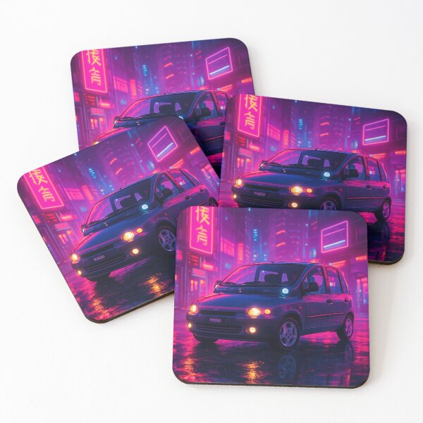 Item preview, Compact city car in a futuristic neon world. Legend designed and sold by RevLinesDesign.