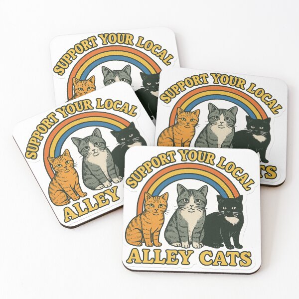 Item preview, Cool Alley Cats Art Sticker designed and sold by RGP Smart.