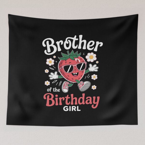 Item preview, Fruit Lovers Brother of the Birthday Girl Strawberry  designed and sold by KotexTemu.
