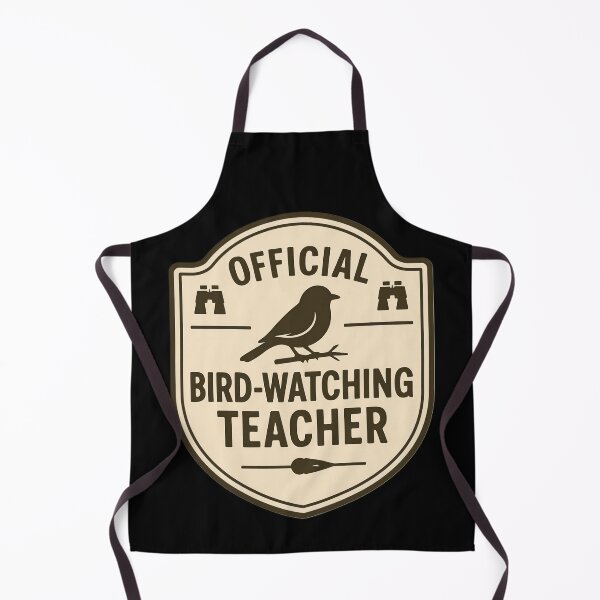 Item preview, Official Urban Bird-Watching Teacher badge designed and sold by SidTastic .