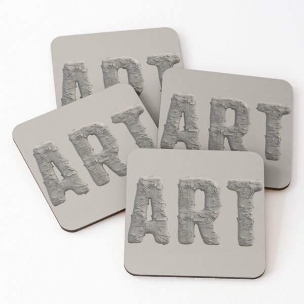 Item preview, Concrete ART — Textured 3D Lettering designed and sold by Afridi Art House.