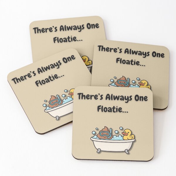 Item preview, There’s Always One Floatie – Funny Parenting Bath Time Design designed and sold by MadeInNapTime.