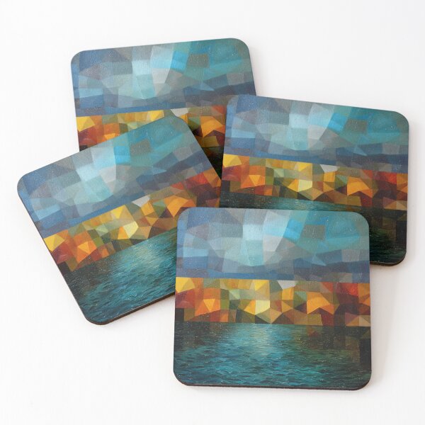 Item preview, Geometric Abstract Landscape designed and sold by lautir.