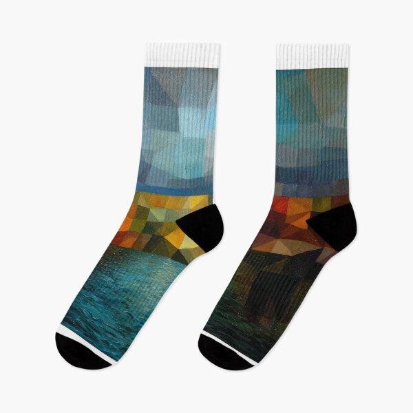 Item preview, Geometric Abstract Landscape designed and sold by lautir.