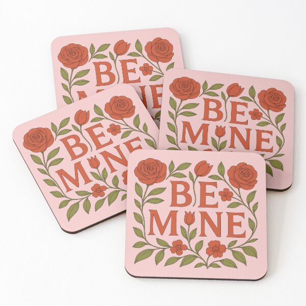 Item preview, Be Mine Floral Vintage Rose designed and sold by BreezifyDesignStudio.