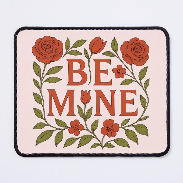 Item preview, Be Mine Floral Vintage Rose designed and sold by BreezifyDesignStudio.