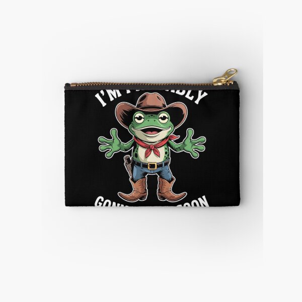 Item preview, Funny Farting Frog Meme Western Joke Humor Cowboy Frog Fart  designed and sold by KotexTemu.
