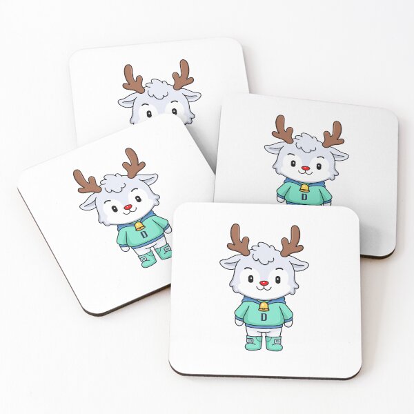 Item preview, Cute Reindeer Wearing Hoodie and Boots in Stylish Outdoor Fashion Scene designed and sold by GriferrStore.