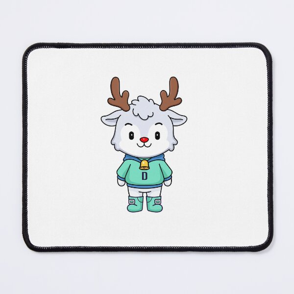 Item preview, Cute Reindeer Wearing Hoodie and Boots in Stylish Outdoor Fashion Scene designed and sold by GriferrStore.