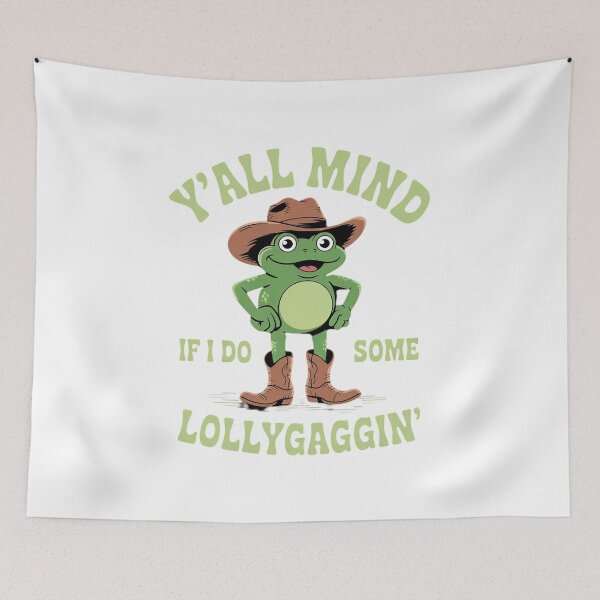 Item preview, Funny Frog Meme , Cowboy Frog , Funny Western  designed and sold by KotexTemu.