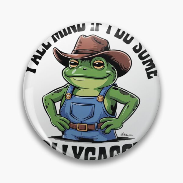 Item preview, Funny Frog Meme Western Vintage 90s Cowboy Frog  designed and sold by KotexTemu.