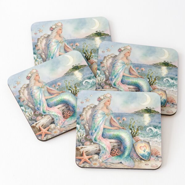 Item preview, The Selkie Empress: Ocean Abundance & Creative Flow. Sonia Sarkali Tarot designed and sold by SoniaSarkali.