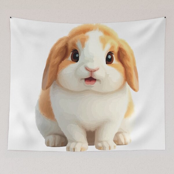 Item preview, Smiling Holland Lop designed and sold by Petzzz.