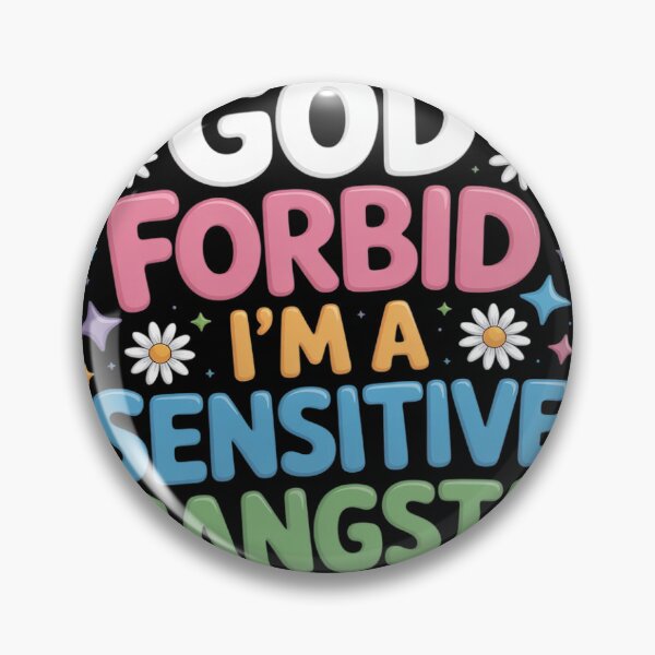 Item preview, Funny God Forbid I'm A Sensitive Gangsta Cute Cozy  designed and sold by KotexTemu.