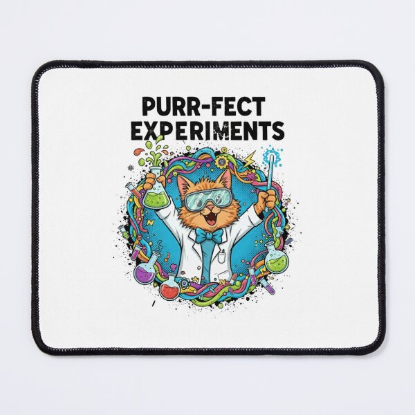 Item preview, purrfect experiments t-shirt designed and sold by TheHappyHaul.