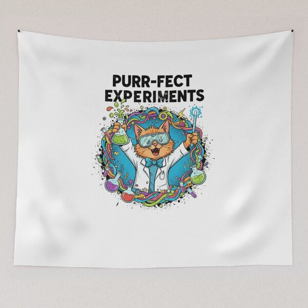Item preview, purrfect experiments t-shirt  designed and sold by TheHappyHaul.