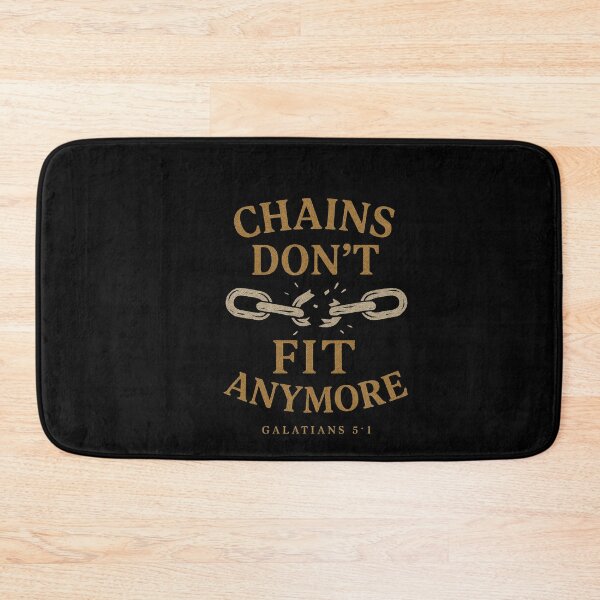 Item preview, Chains Don’t Fit Anymore – Christian Freedom Verse Sticker (Galatians 5:1) designed and sold by astersgraphics.