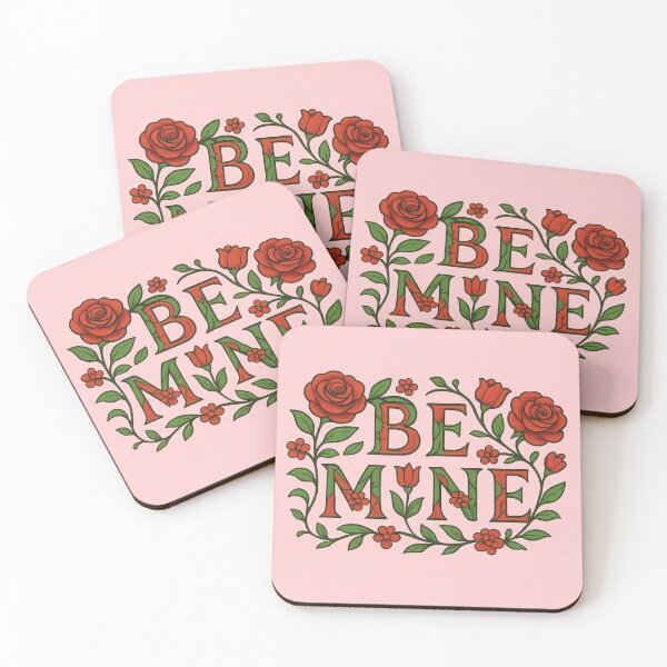 Item preview, Be Mine Romantic Valentine Design designed and sold by BreezifyDesignStudio.
